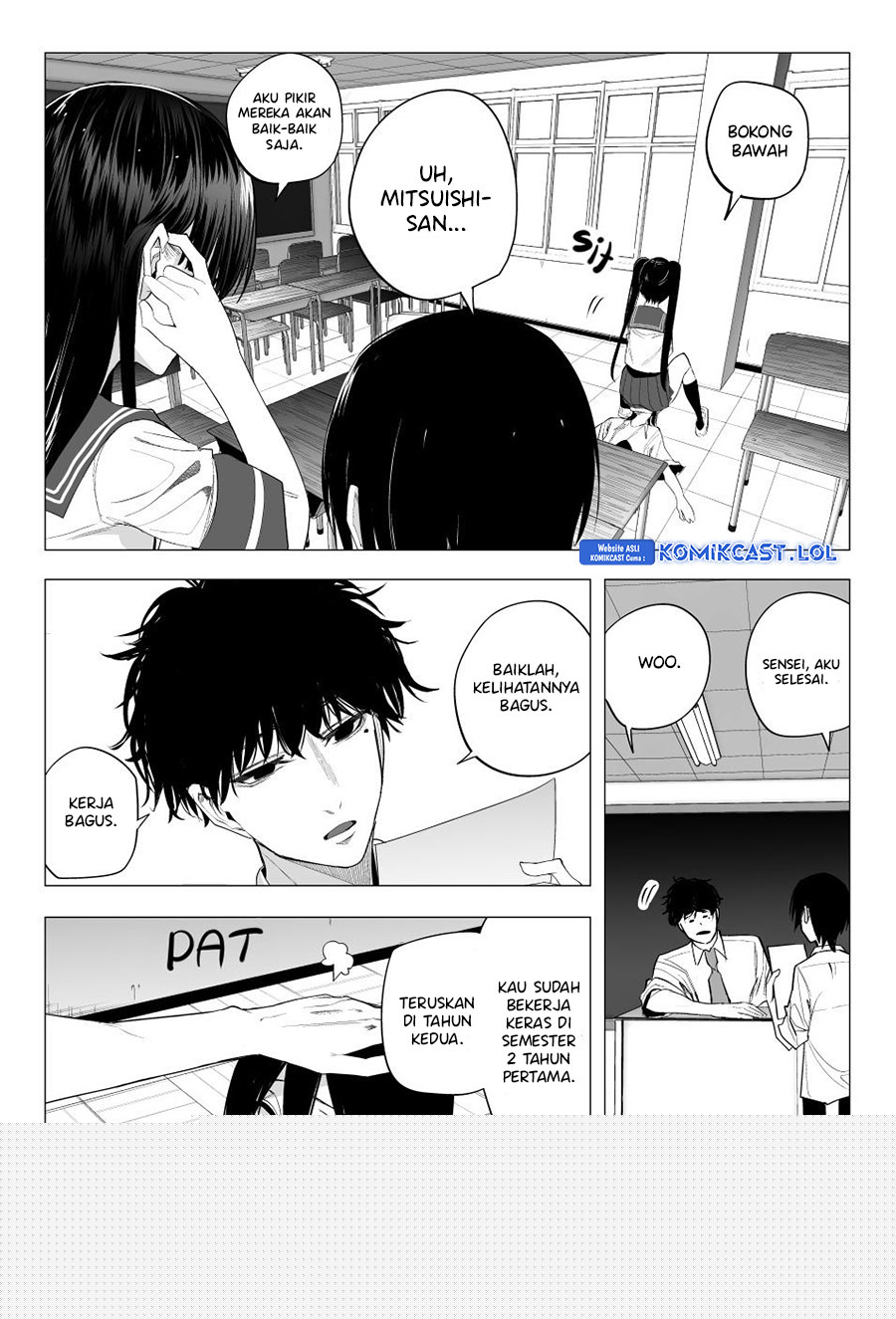 Mitsuishi-San Is Being Weird This Year Chapter 33 Gambar 13