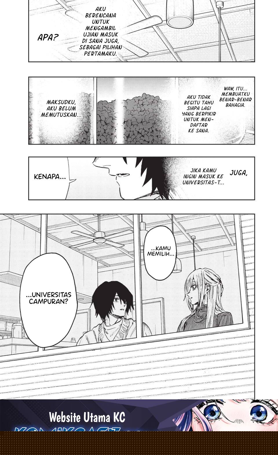 Baca Manga Kaoru Hana wa Rin to Saku Chapter 109 Gambar 2