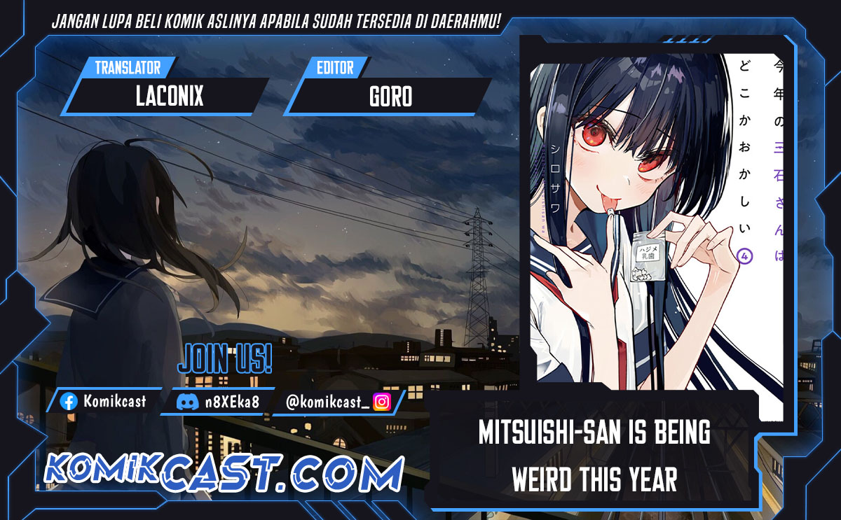 Baca Komik Mitsuishi-San Is Being Weird This Year Chapter 36 Gambar 1