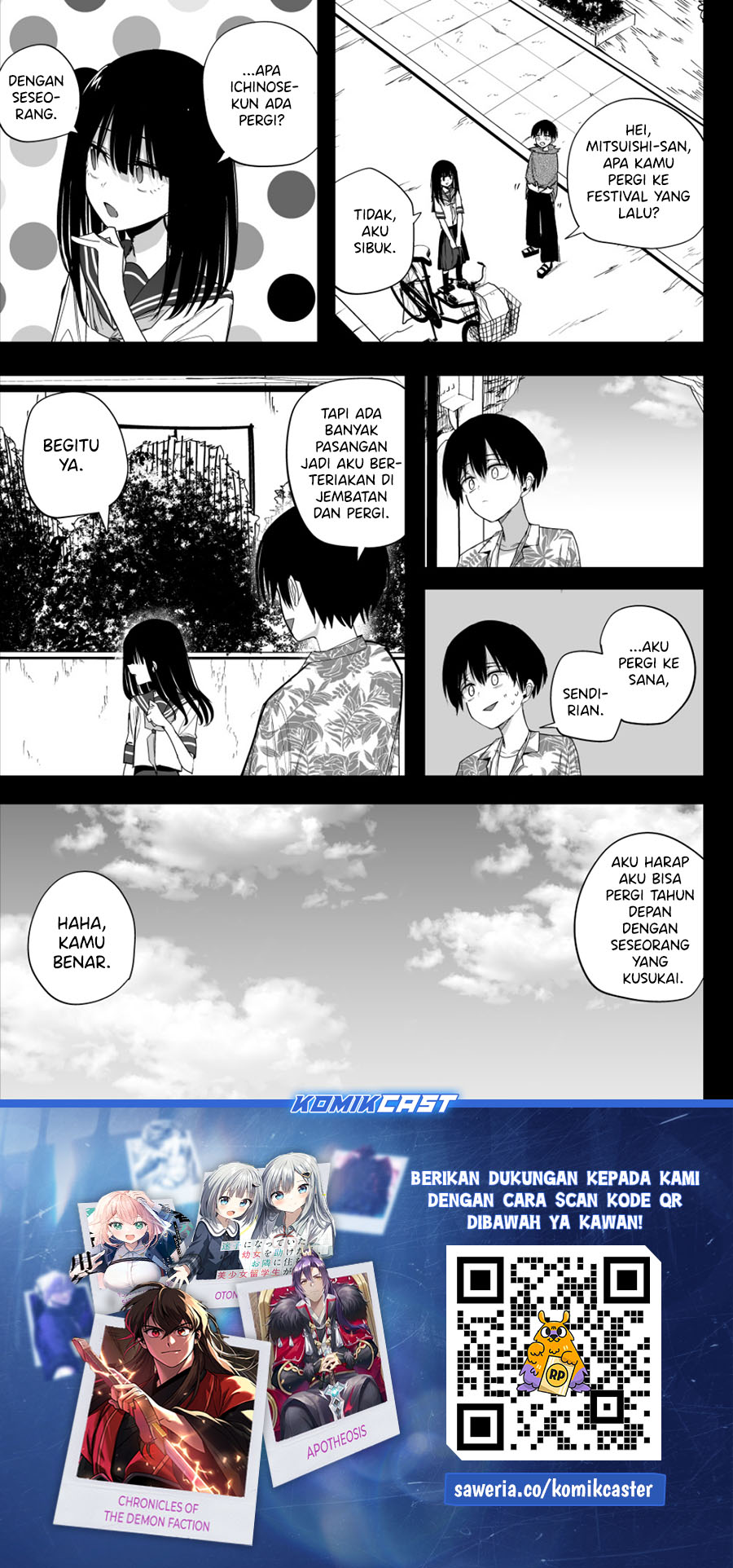 Mitsuishi-San Is Being Weird This Year Chapter 36 Gambar 19