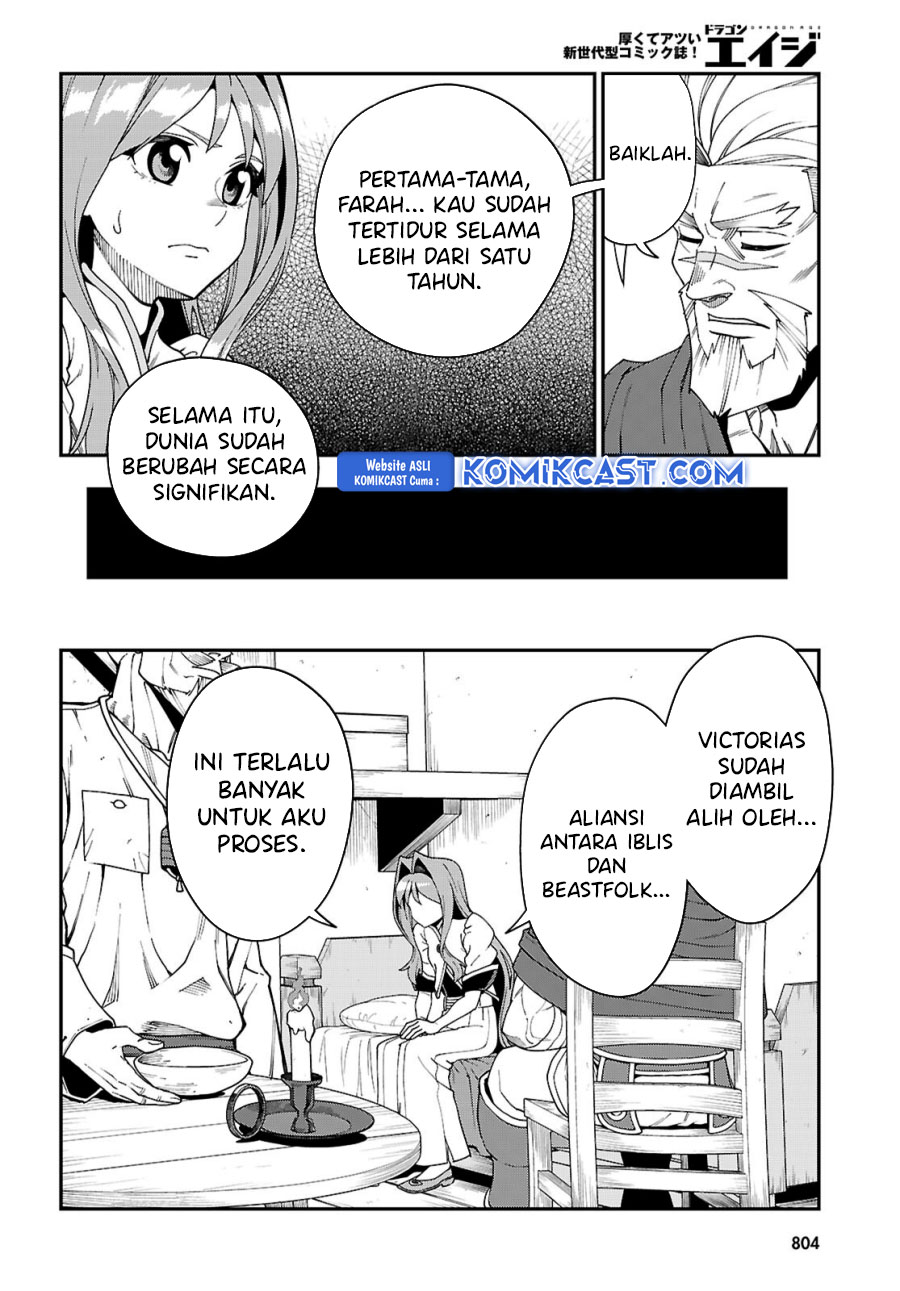 Konjiki no Moji Tsukai: Yuusha Yonin ni Makikomareta Unique Cheat Chapter 114 Gambar 15