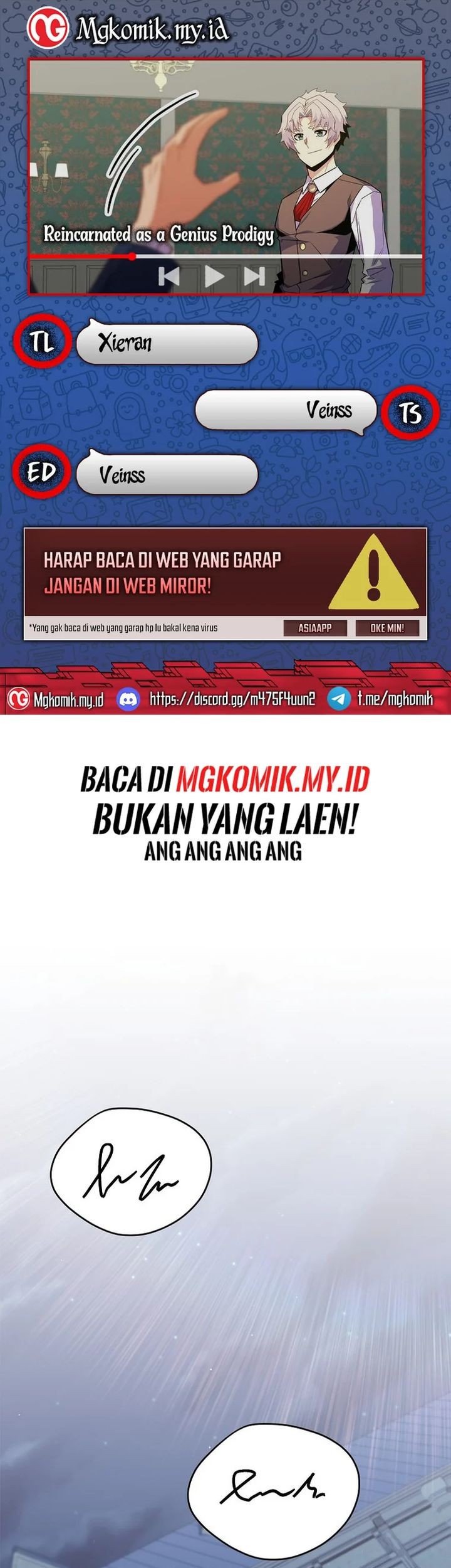 Baca Komik Reincarnated as a Genius Prodigy of a Prestigious Family Chapter 45 Gambar 1
