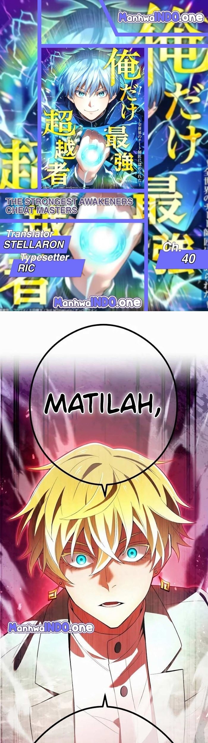 Baca Komik I Am the Strongest Awakeners, Recognized by All of the World’s Cheat Masters Chapter 40 Gambar 1