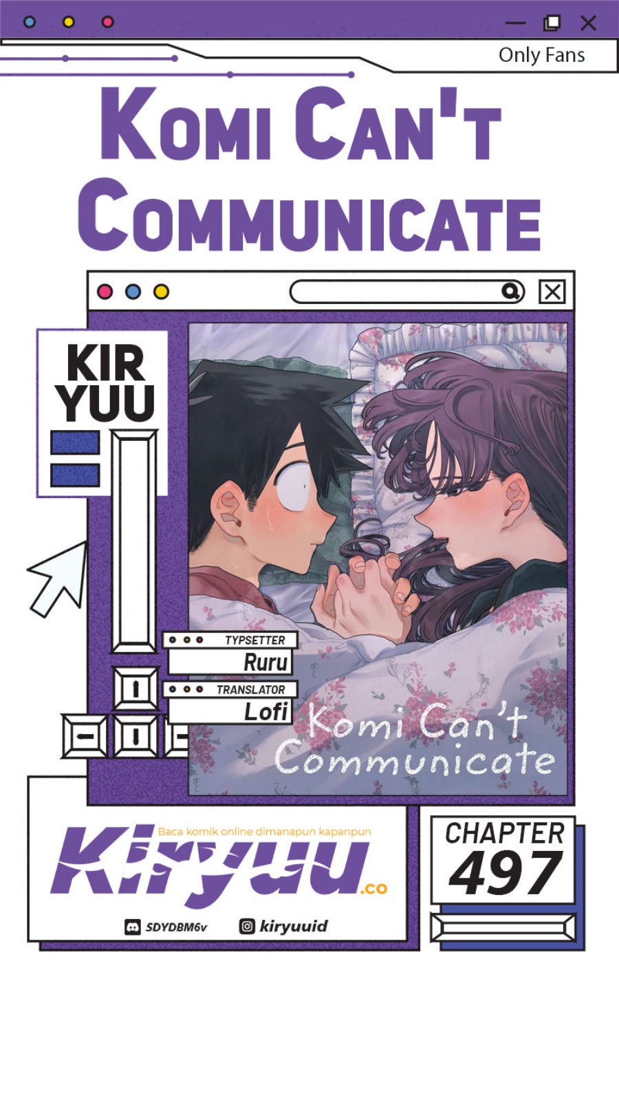 Baca Komik Komi-san wa Komyushou Desu Chapter 497 Gambar 1