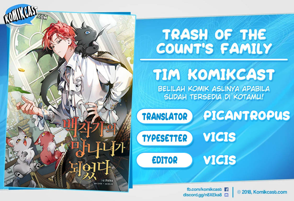 Baca Komik Trash of the Count’s Family Chapter 13 Gambar 1