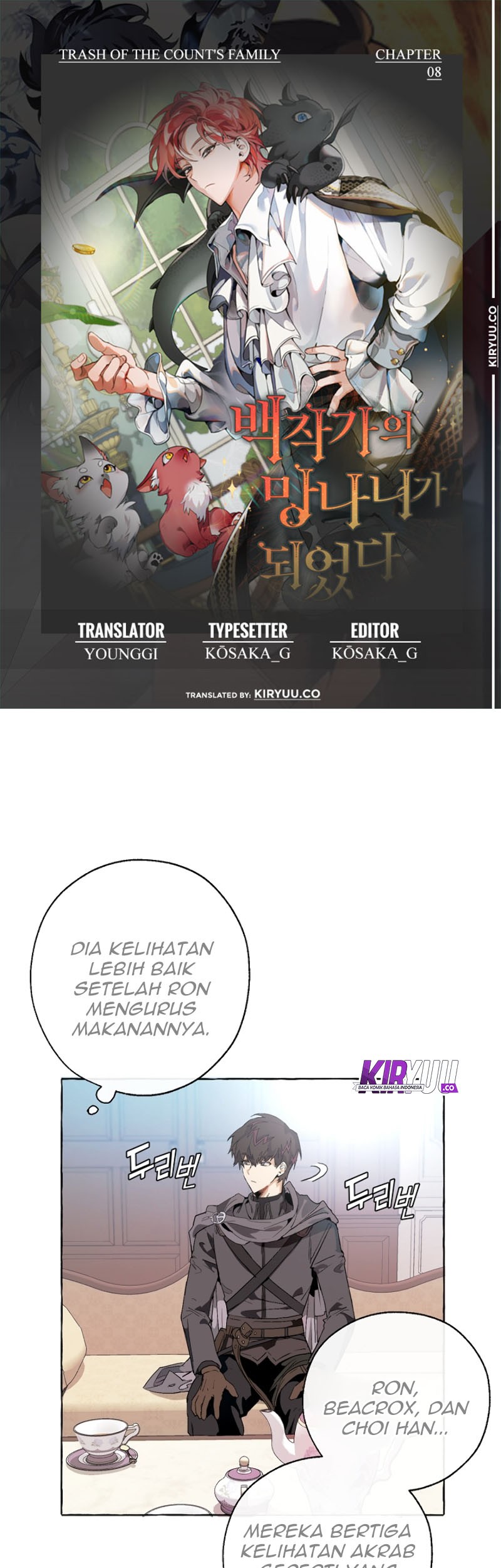 Baca Komik Trash of the Count’s Family Chapter 08 Gambar 1