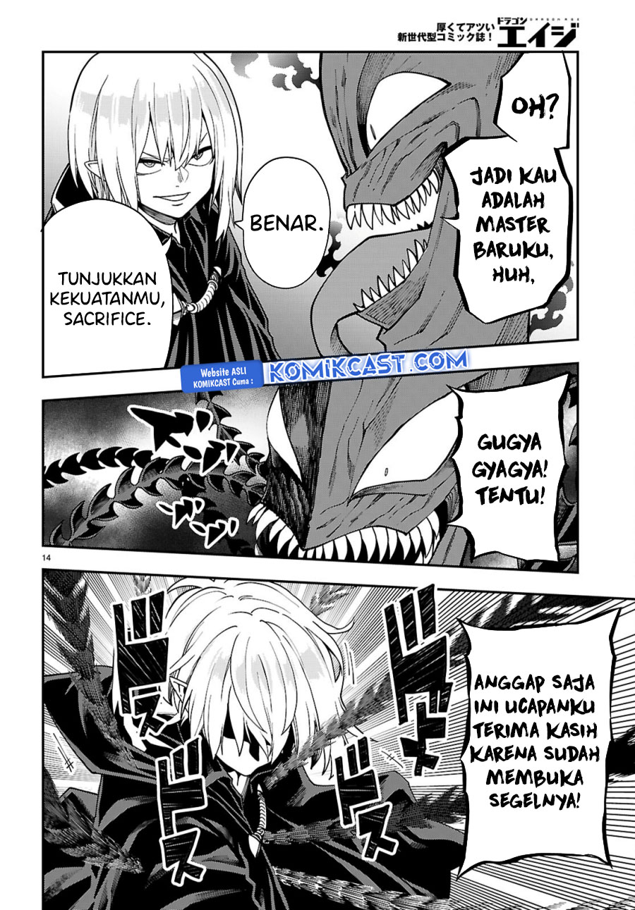Konjiki no Moji Tsukai: Yuusha Yonin ni Makikomareta Unique Cheat Chapter 117 Gambar 14