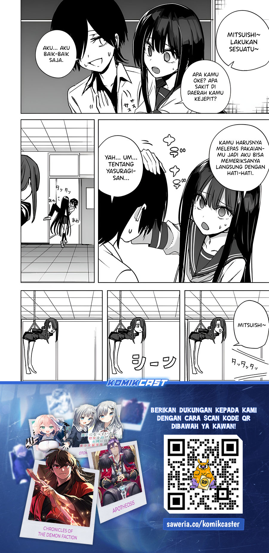 Mitsuishi-San Is Being Weird This Year Chapter 38 Gambar 21