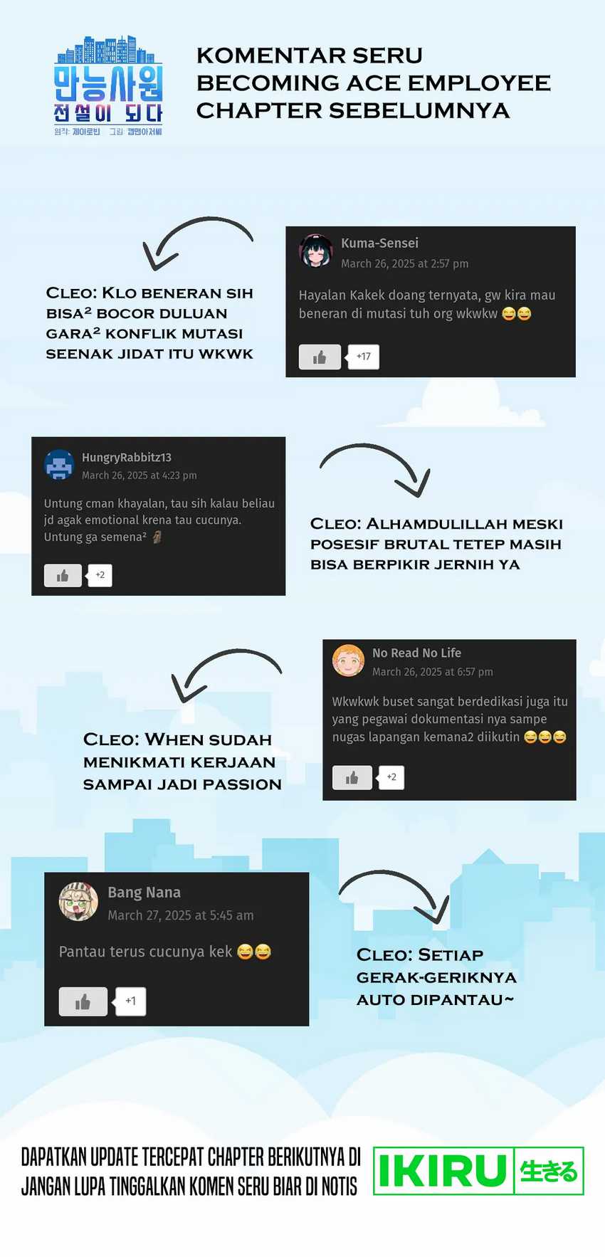 Becoming a Legendary Ace Employee Chapter 75 Gambar 67