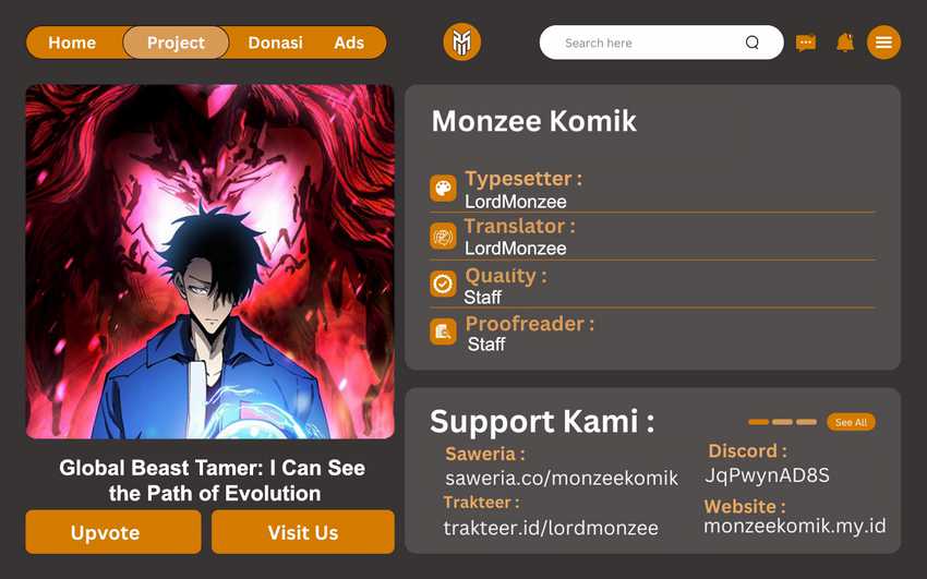 Baca Manhua Global Beast Tamer: I Can See the Path of Evolution Chapter 11 Gambar 2