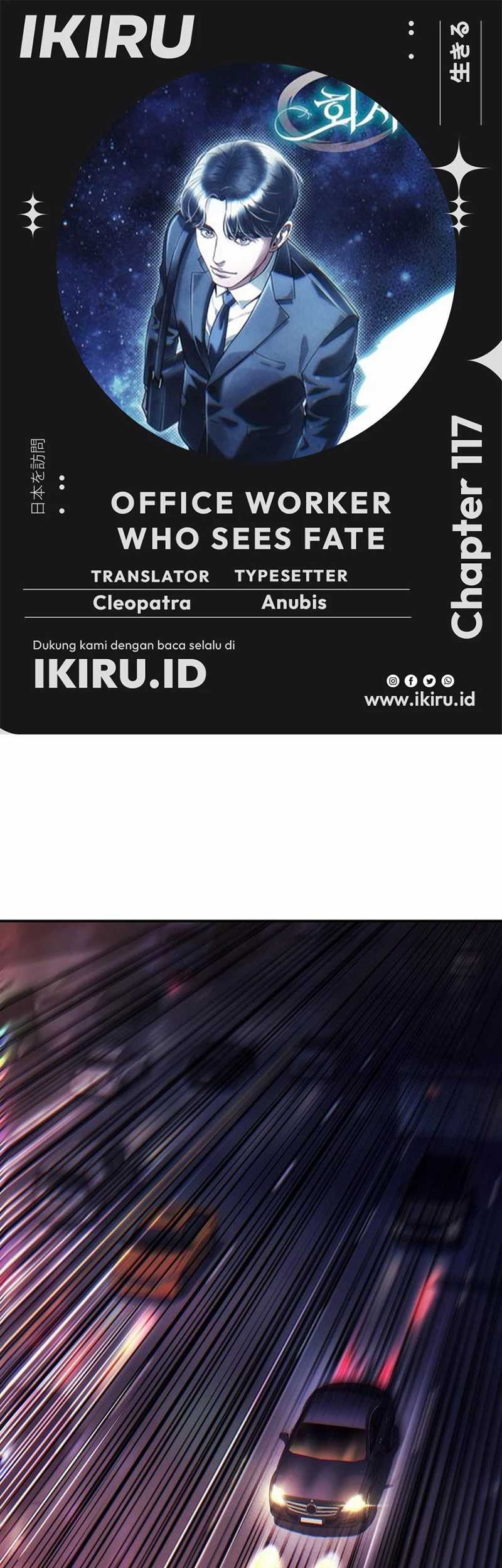 Baca Komik Office Worker Who Sees Fate Chapter 117 Gambar 1