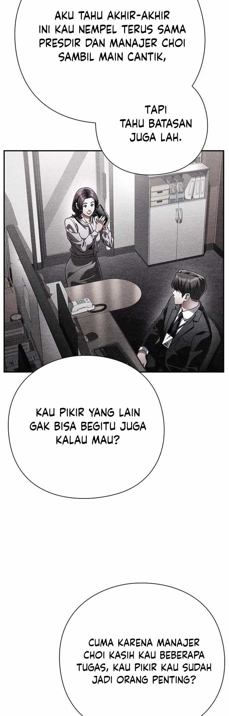 Office Worker Who Sees Fate Chapter 116 Gambar 65