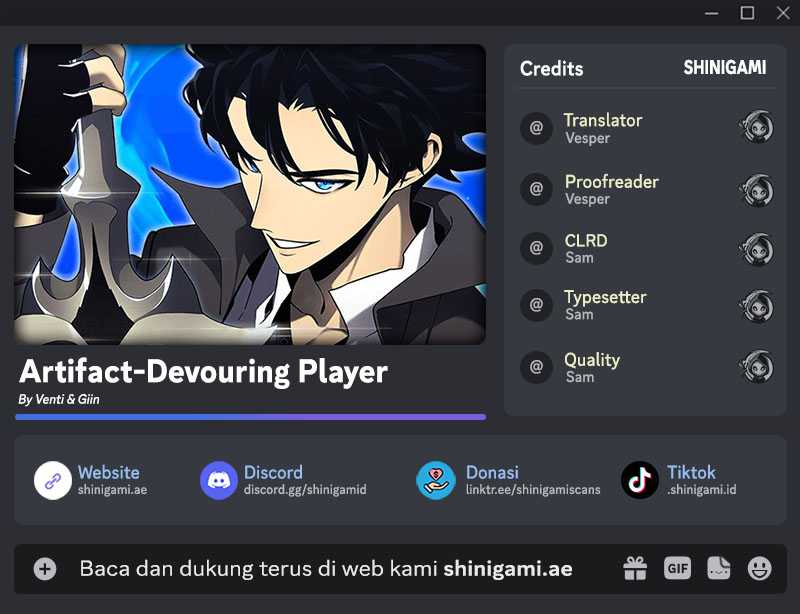 Baca Komik Artifact-Devouring Player Chapter 05 Gambar 1