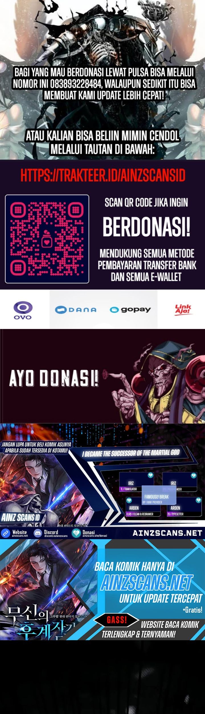 Baca Komik I Became the Successor of the Martial God Chapter 04 Gambar 1