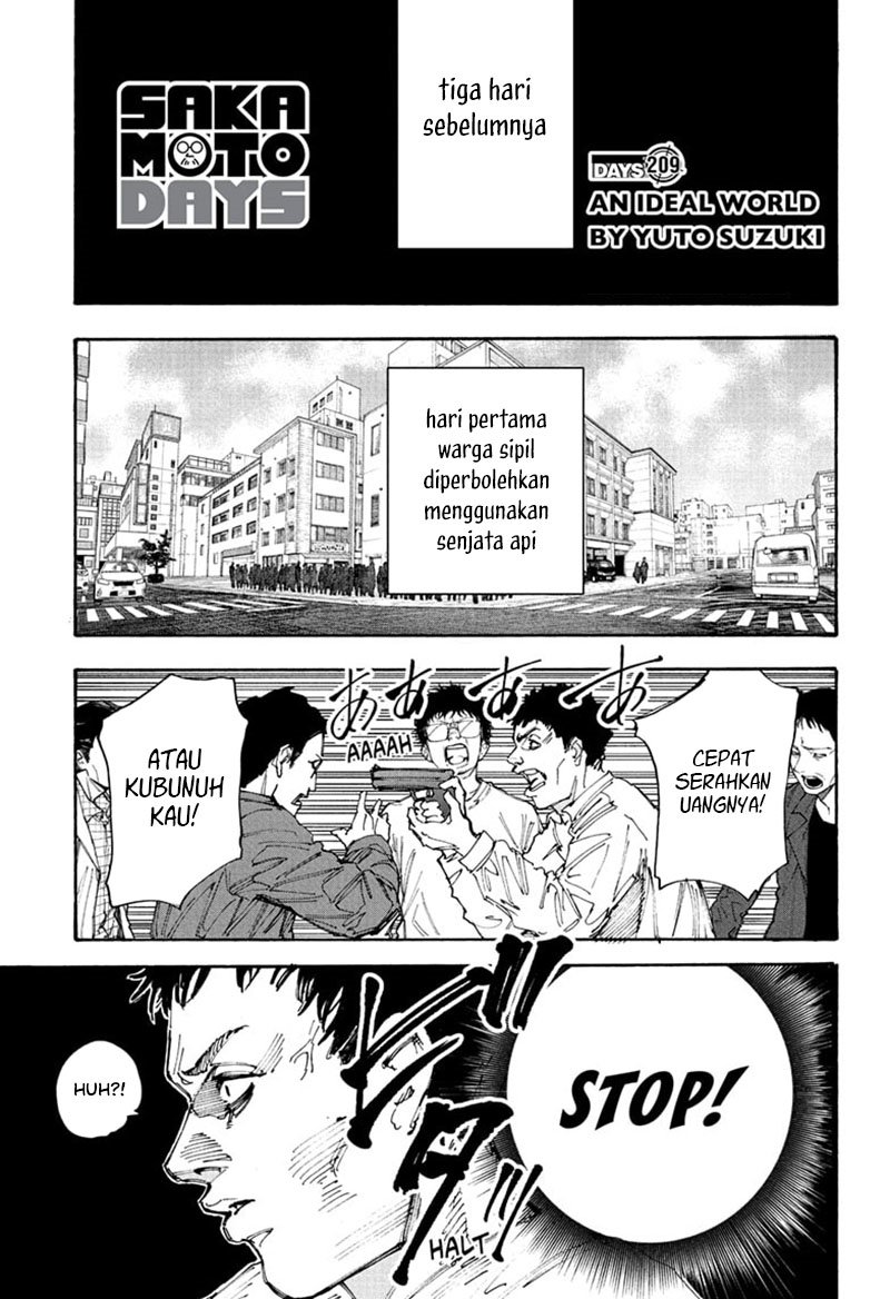 Baca Manga Sakamoto Days Chapter 209 Gambar 2
