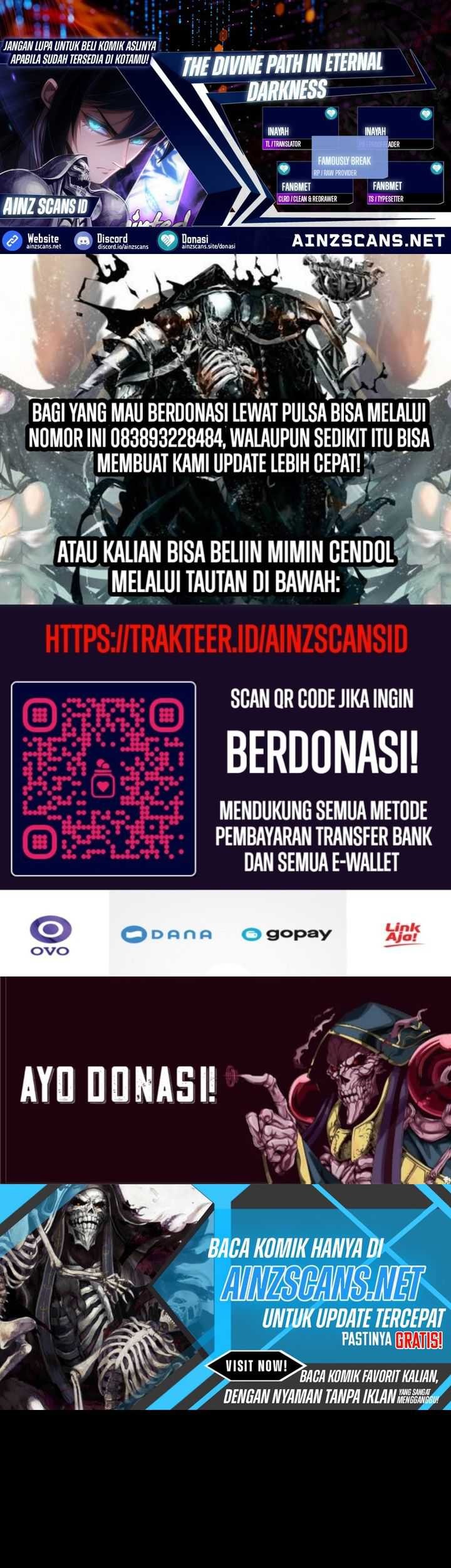 Baca Komik The Divine Path in Eternal Darkness Chapter 09.2 Gambar 1