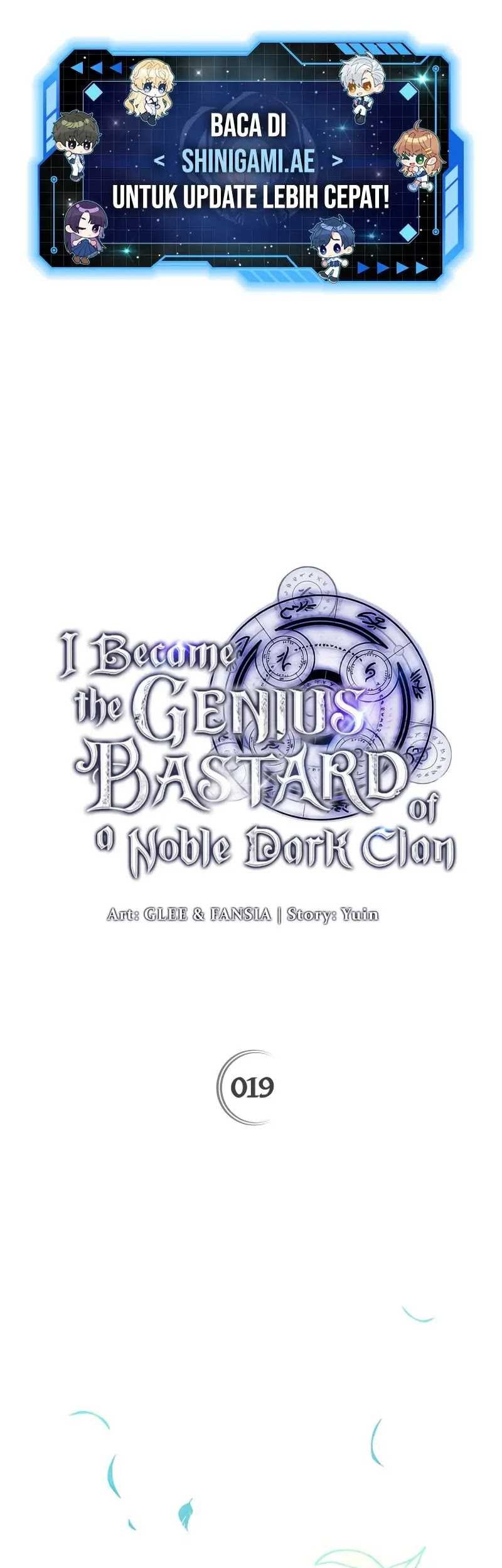 Baca Komik I Became The Genius Bastard Of A Noble Dark Clan Chapter 19 Gambar 1