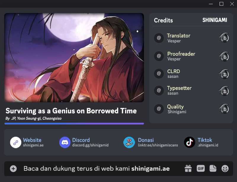 Baca Komik Surviving as a Genius on Borrowed Time Chapter 31 Gambar 1