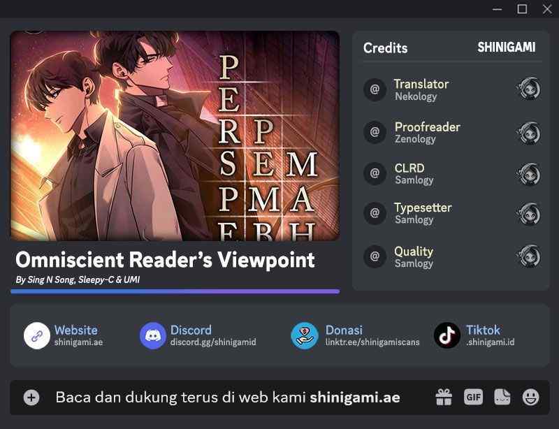 Baca Komik Omniscient Readers Viewpoint Chapter 208 Gambar 1