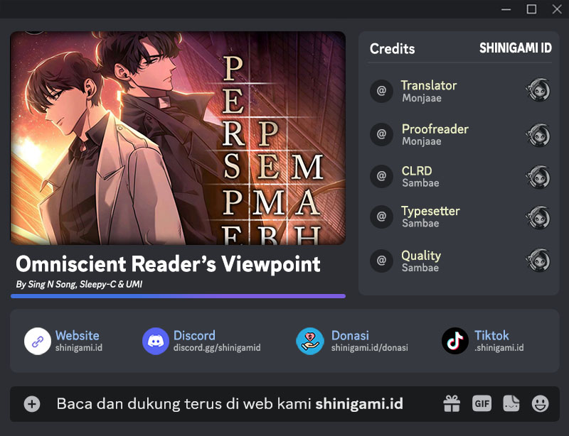 Baca Komik Omniscient Readers Viewpoint Chapter 156 Gambar 1