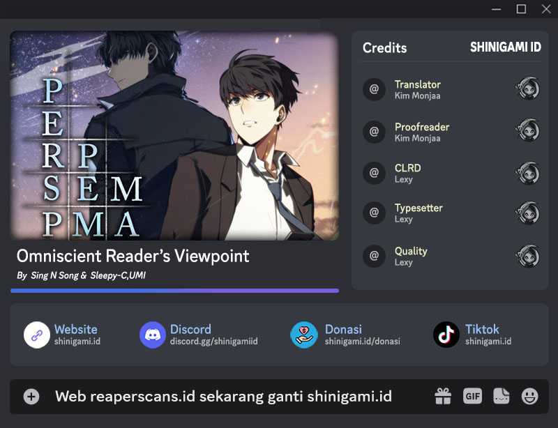 Baca Komik Omniscient Readers Viewpoint Chapter 147 Gambar 1