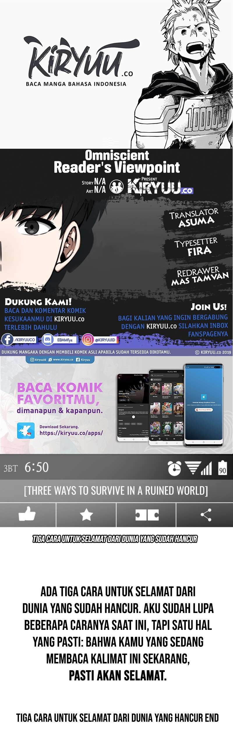 Baca Komik Omniscient Readers Viewpoint Chapter 01 Gambar 1