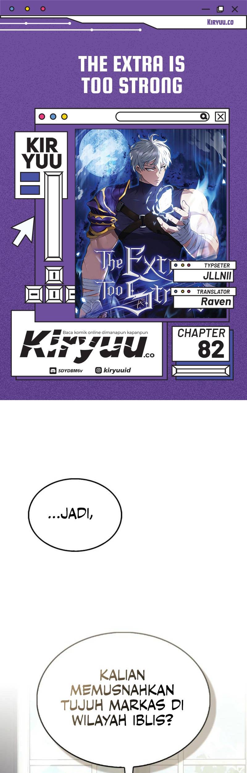 Komik The Extra is Too Strong Chapter 82 gambar nomor 1