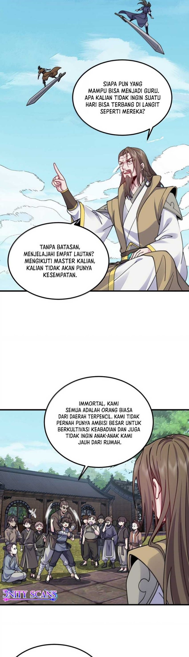 I, The Invincible Villain Master With My Apprentices Chapter 127 Gambar 9