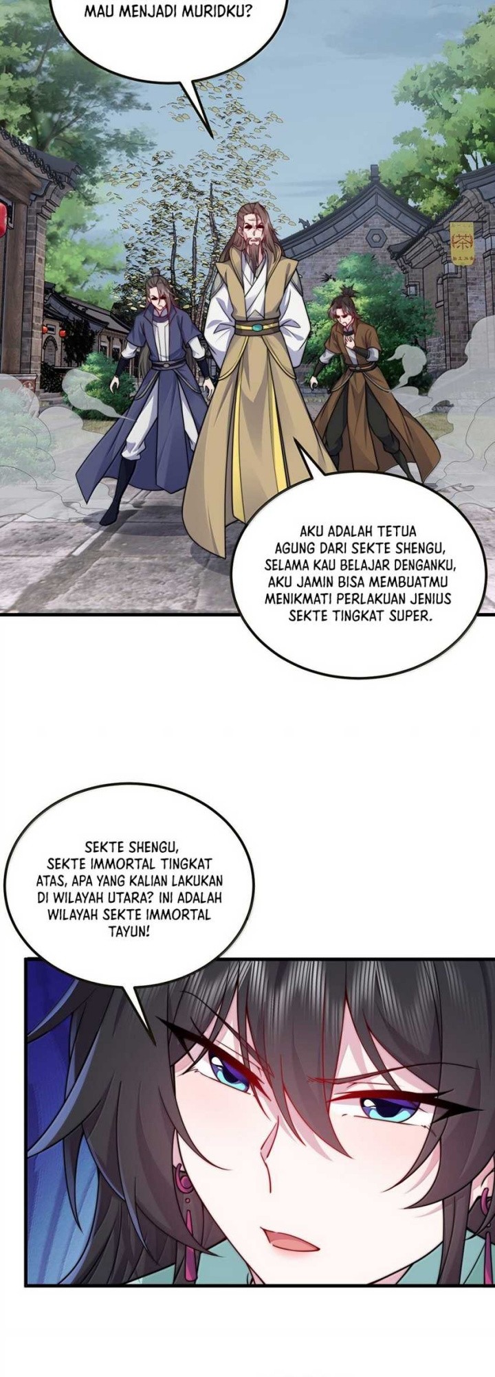 I, The Invincible Villain Master With My Apprentices Chapter 127 Gambar 22