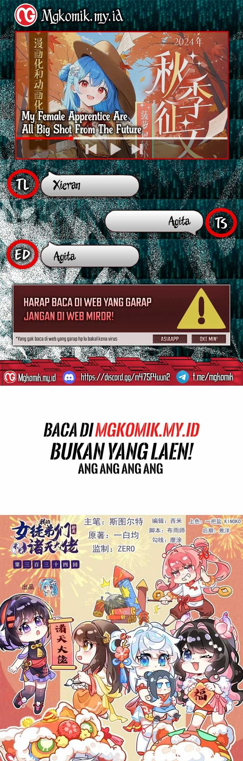 Komik My Female Apprentices Are All Big Shots From the Future Chapter 334 gambar nomor 1