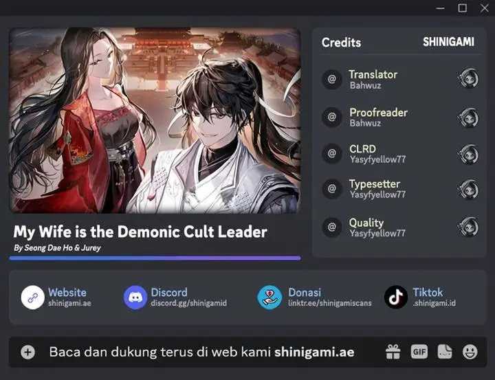 Baca Komik My Wife Is The Demonic Cult Leader Chapter 05 Gambar 1