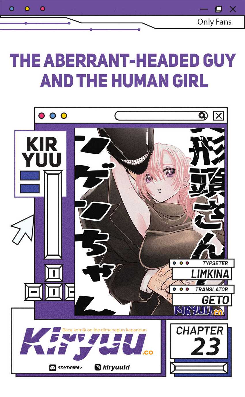 Baca Komik The Aberrant-Headed Guy and the Human Girl Chapter 23 Gambar 1