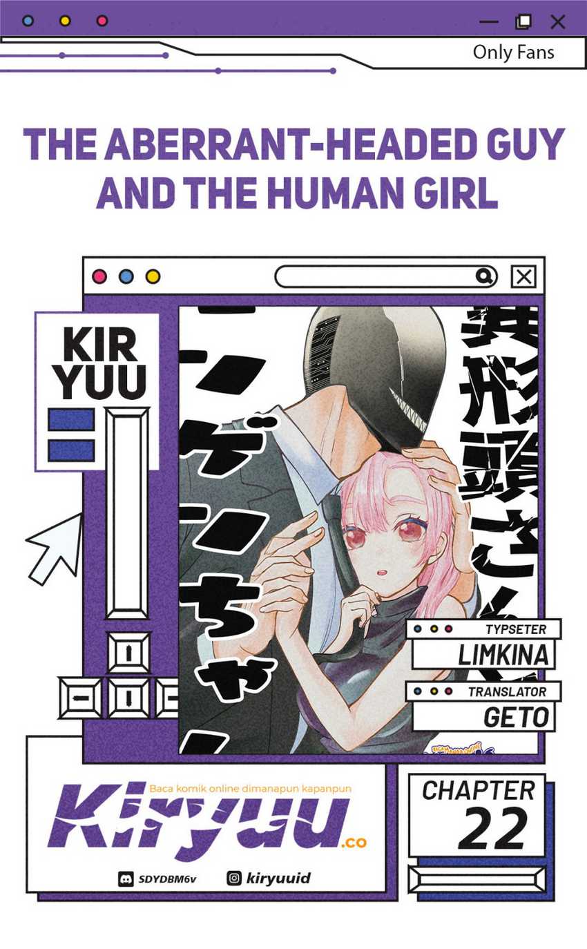 Baca Komik The Aberrant-Headed Guy and the Human Girl Chapter 22.1 Gambar 1
