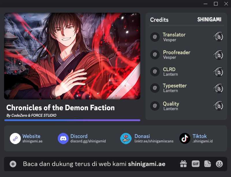 Baca Komik Chronicles of the Demon Faction Chapter 115 Gambar 1