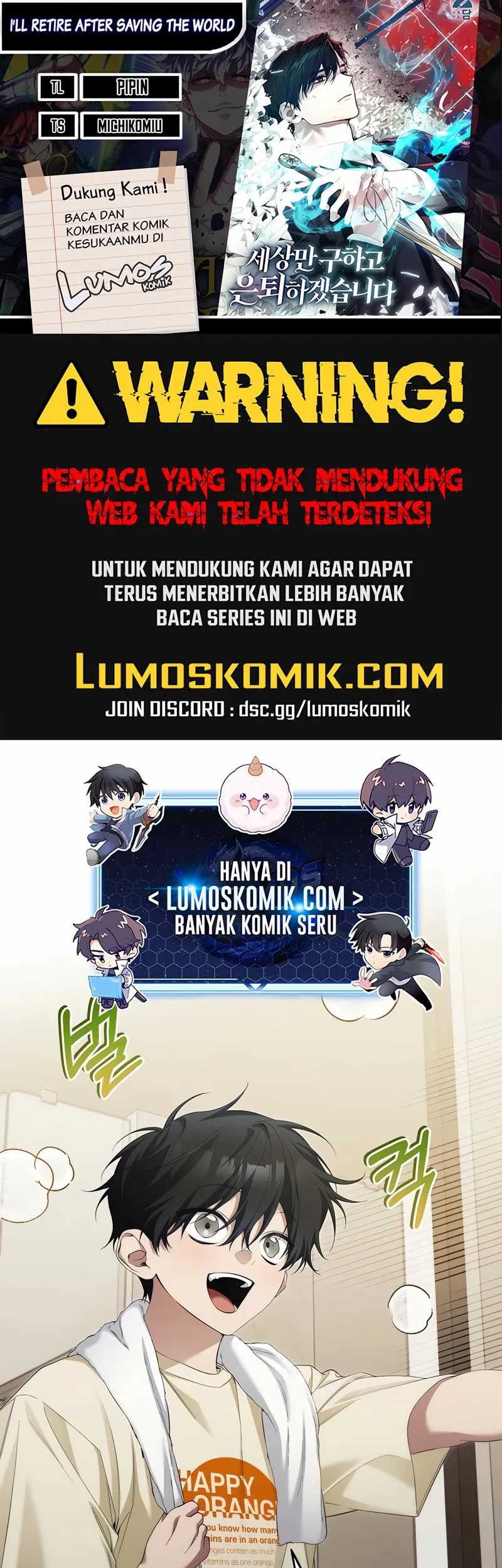 Baca Komik I’ll Retire After Saving the World Chapter 52 Gambar 1