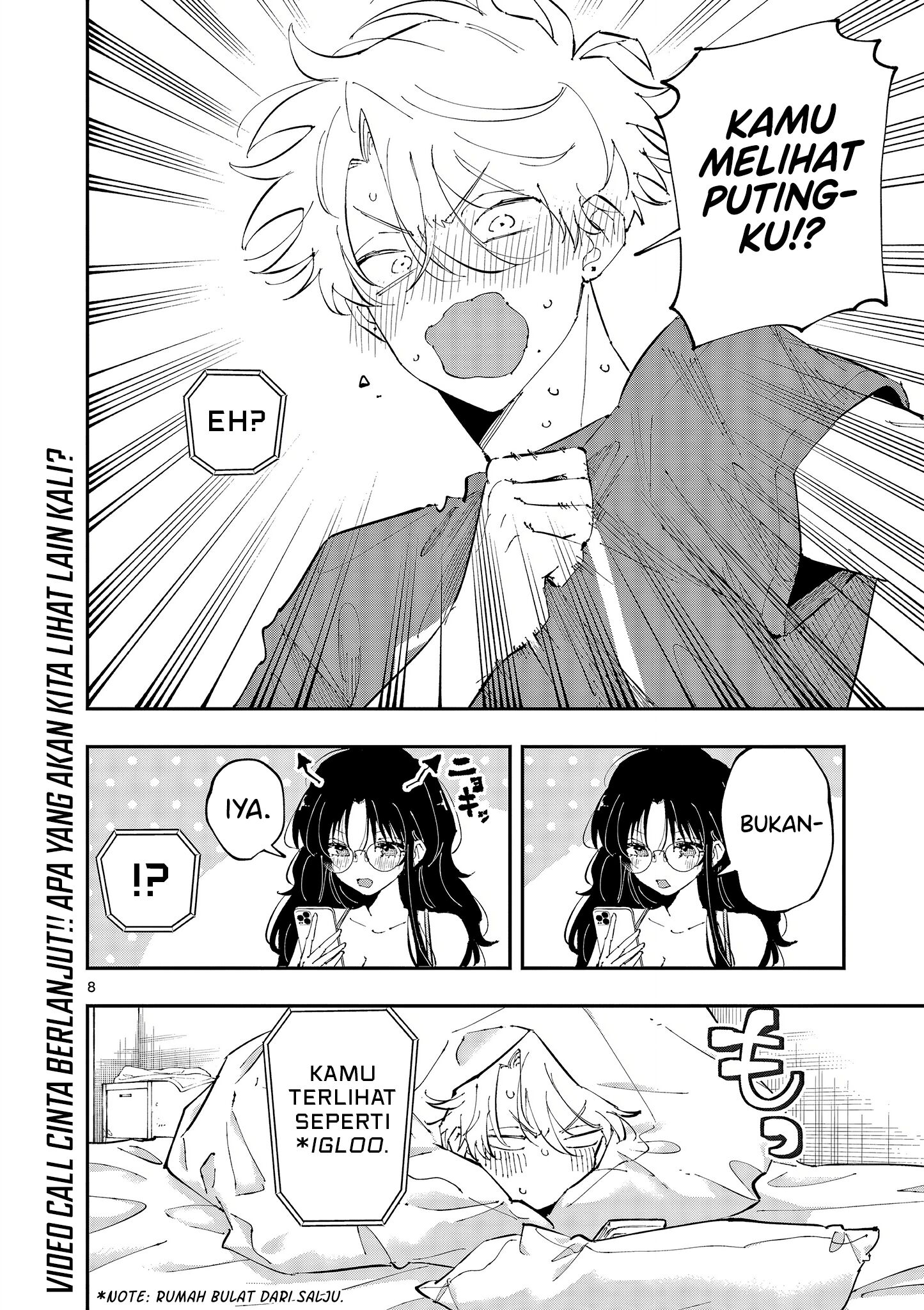 Komik Tonari no Seki no Yatsu ga Souiu Me de Mitekuru - Chapter Chapter 46 - Halaman 8