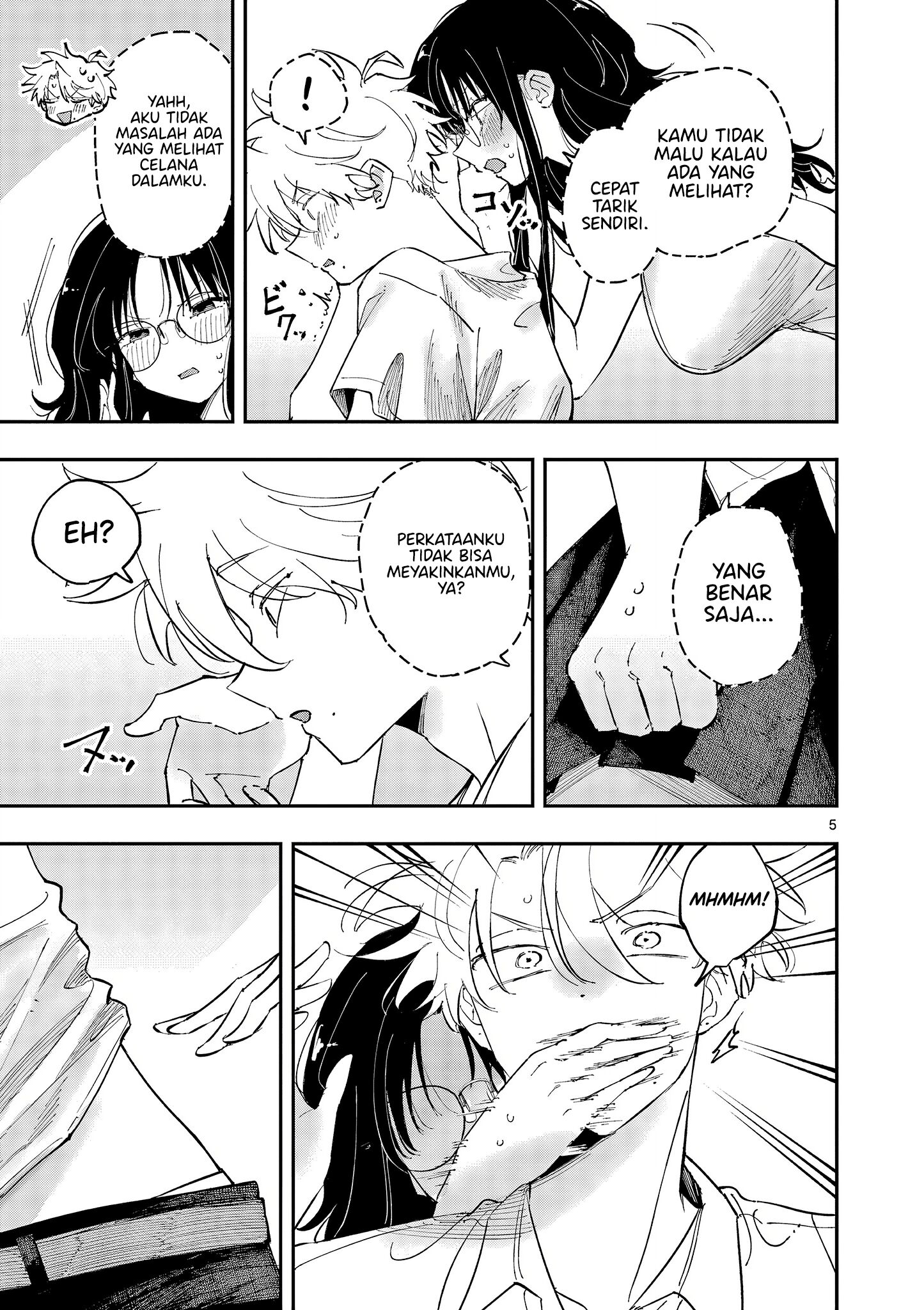 Komik Tonari no Seki no Yatsu ga Souiu Me de Mitekuru - Chapter Chapter 37 - Halaman 5