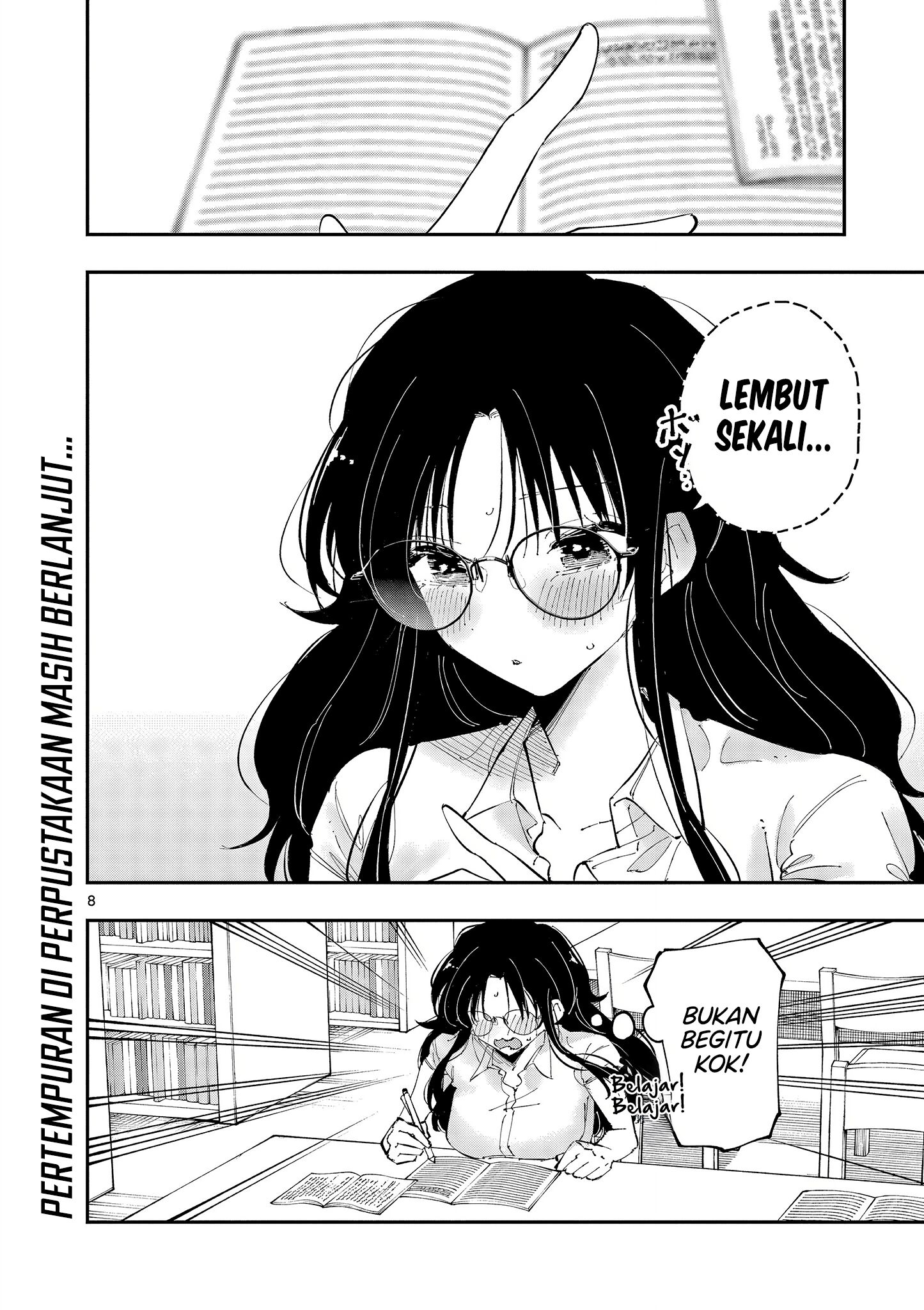 Komik Tonari no Seki no Yatsu ga Souiu Me de Mitekuru - Chapter Chapter 37 - Halaman 8