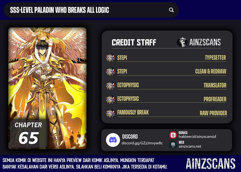 Baca Komik SSS-level Paladin Who Breaks All Logic Chapter 65 Gambar 1