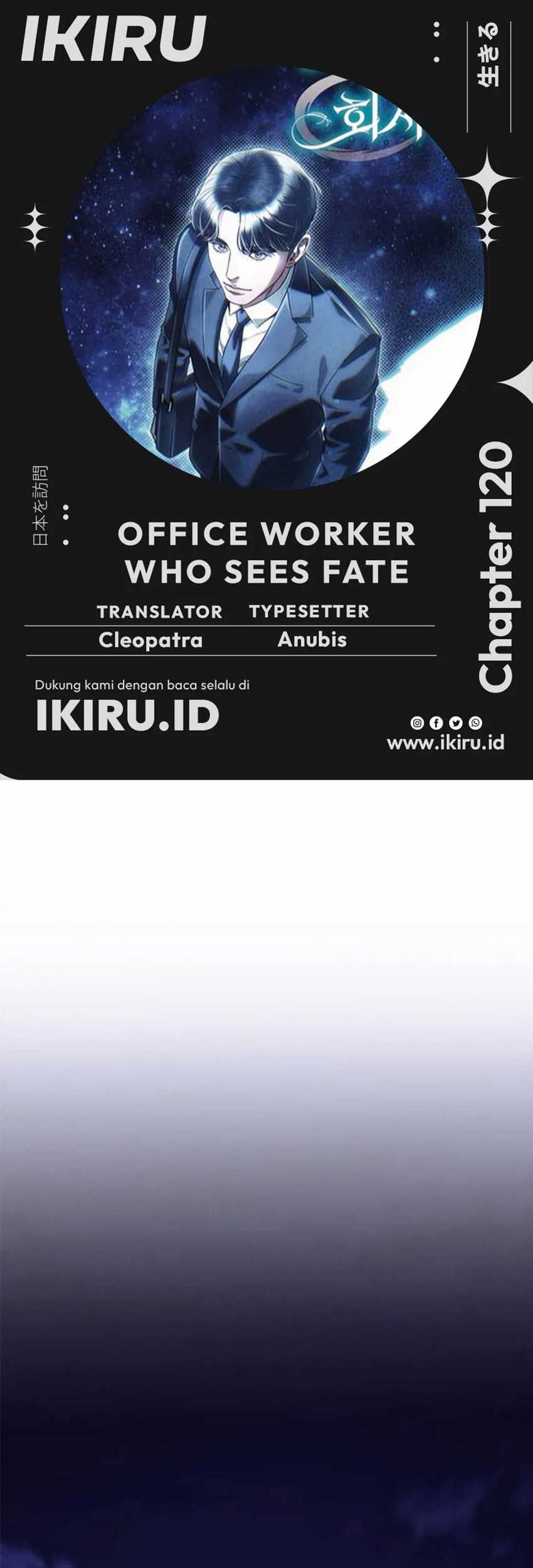 Baca Komik Office Worker Who Sees Fate Chapter 120 Gambar 1