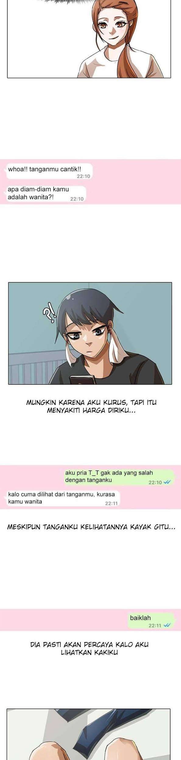 The Girl from Random Chatting! Chapter 28 Gambar 11