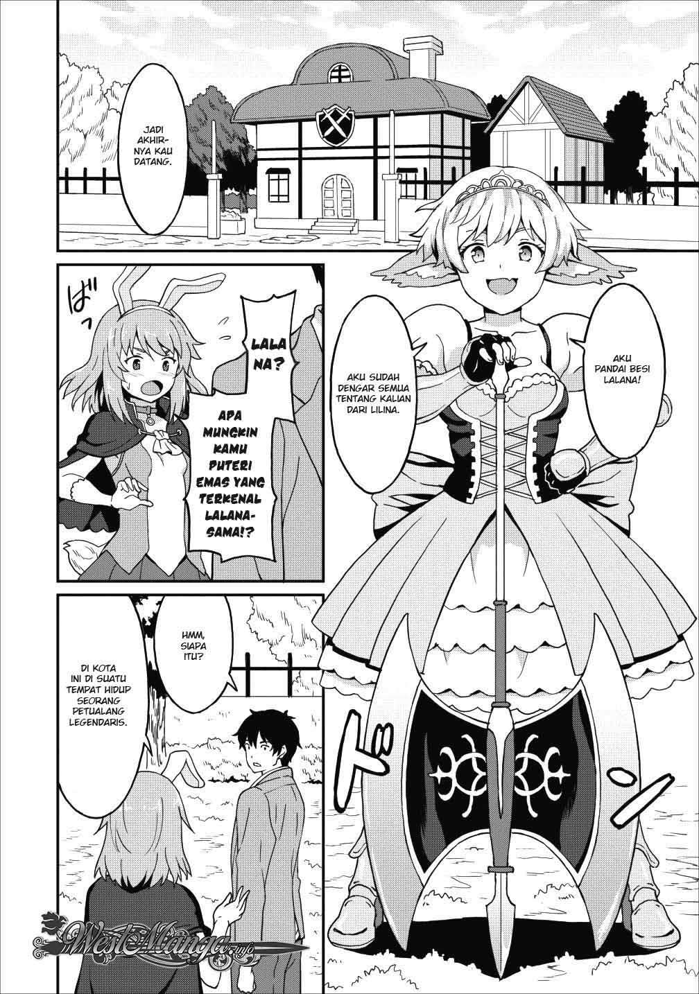 Taberu dake de Level-Up! Damegami to Issho ni Isekai Musou Chapter 09.2 Gambar 14