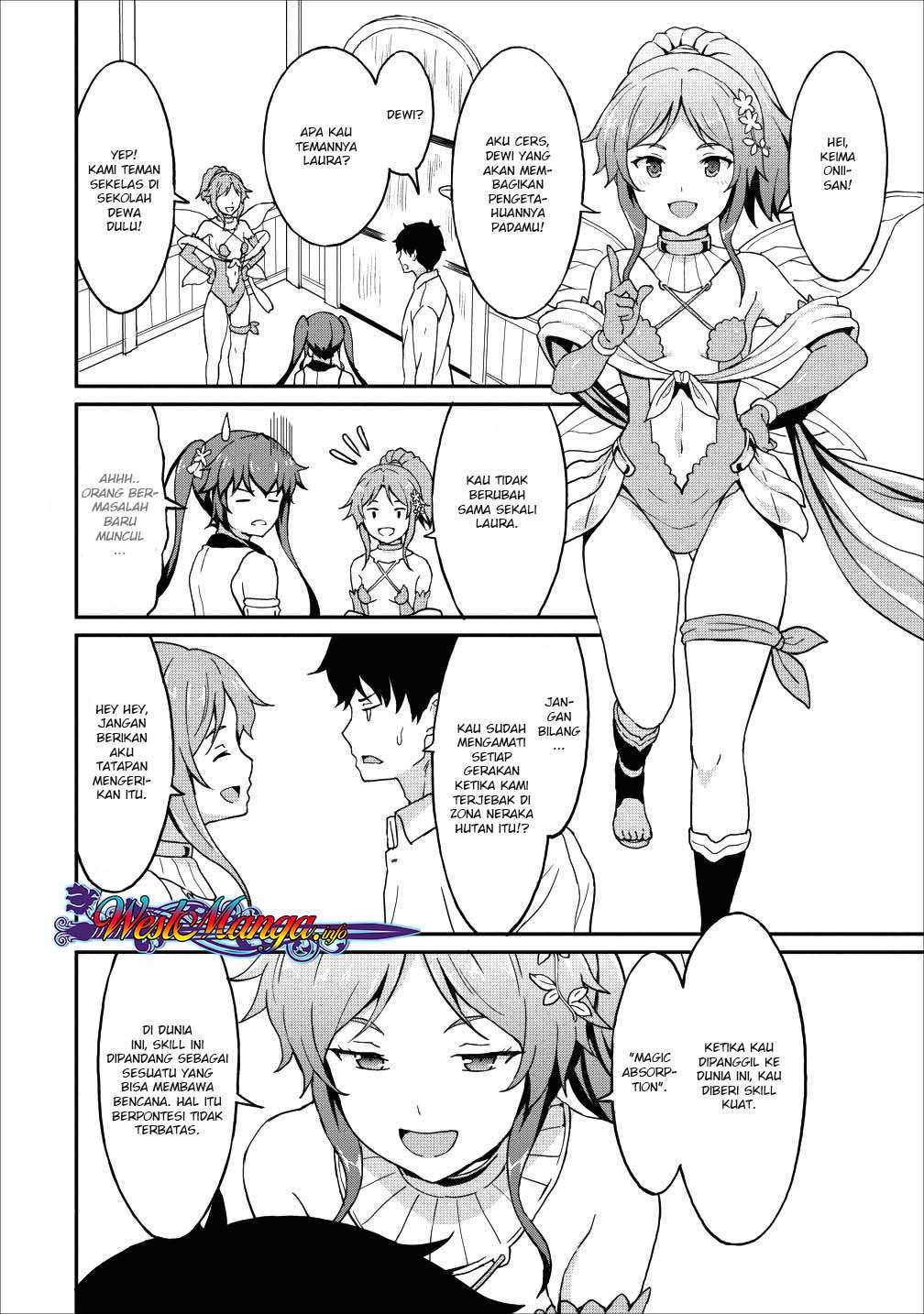 Taberu dake de Level-Up! Damegami to Issho ni Isekai Musou Chapter 09.2 Gambar 6