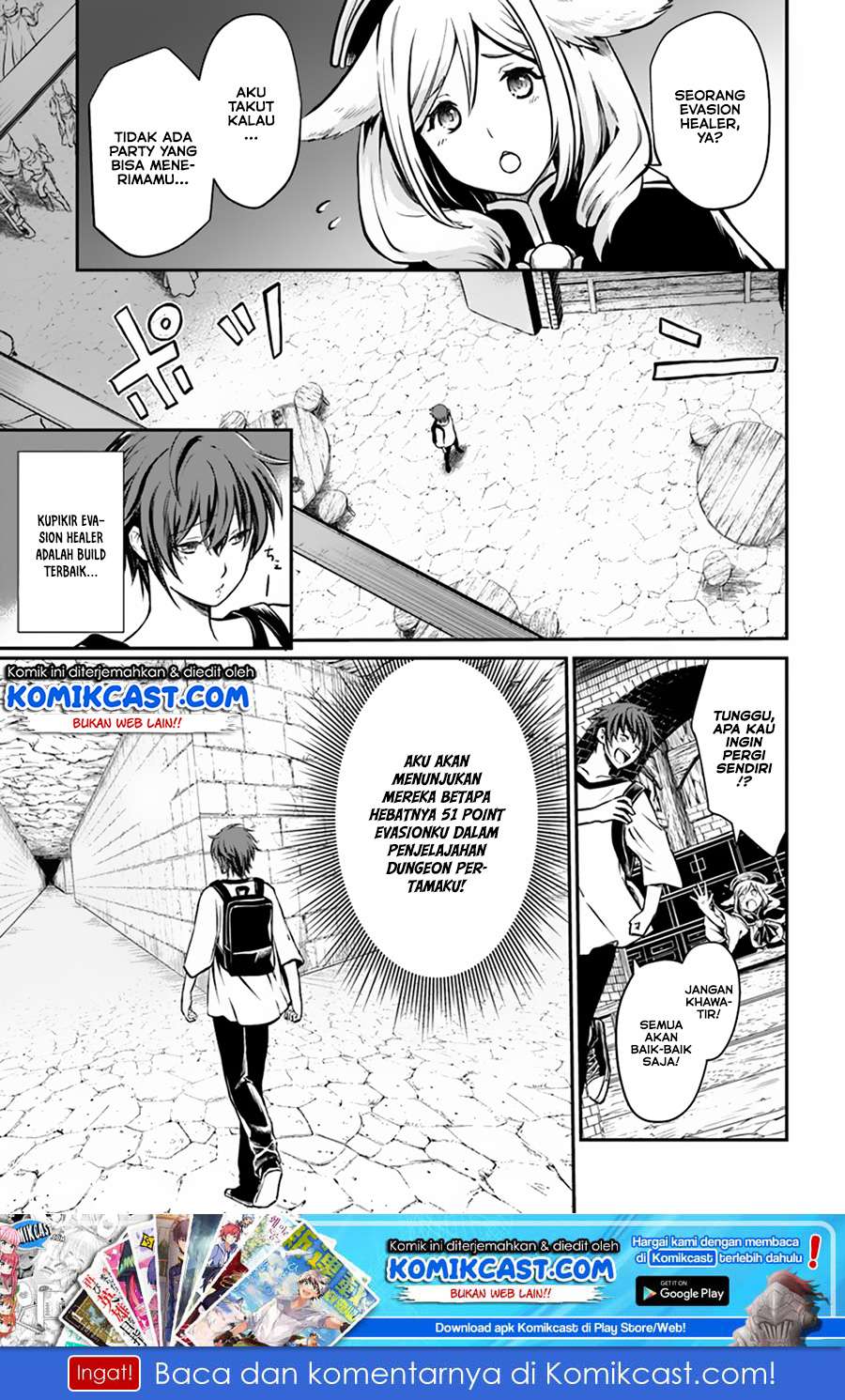 Baca Manga Kanzen Kaihi Healer no Kiseki Chapter 4 Gambar 2