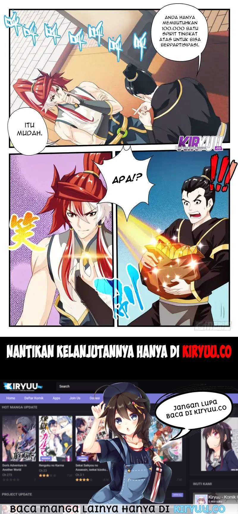 The Mythical Realm Chapter 156 Gambar 70