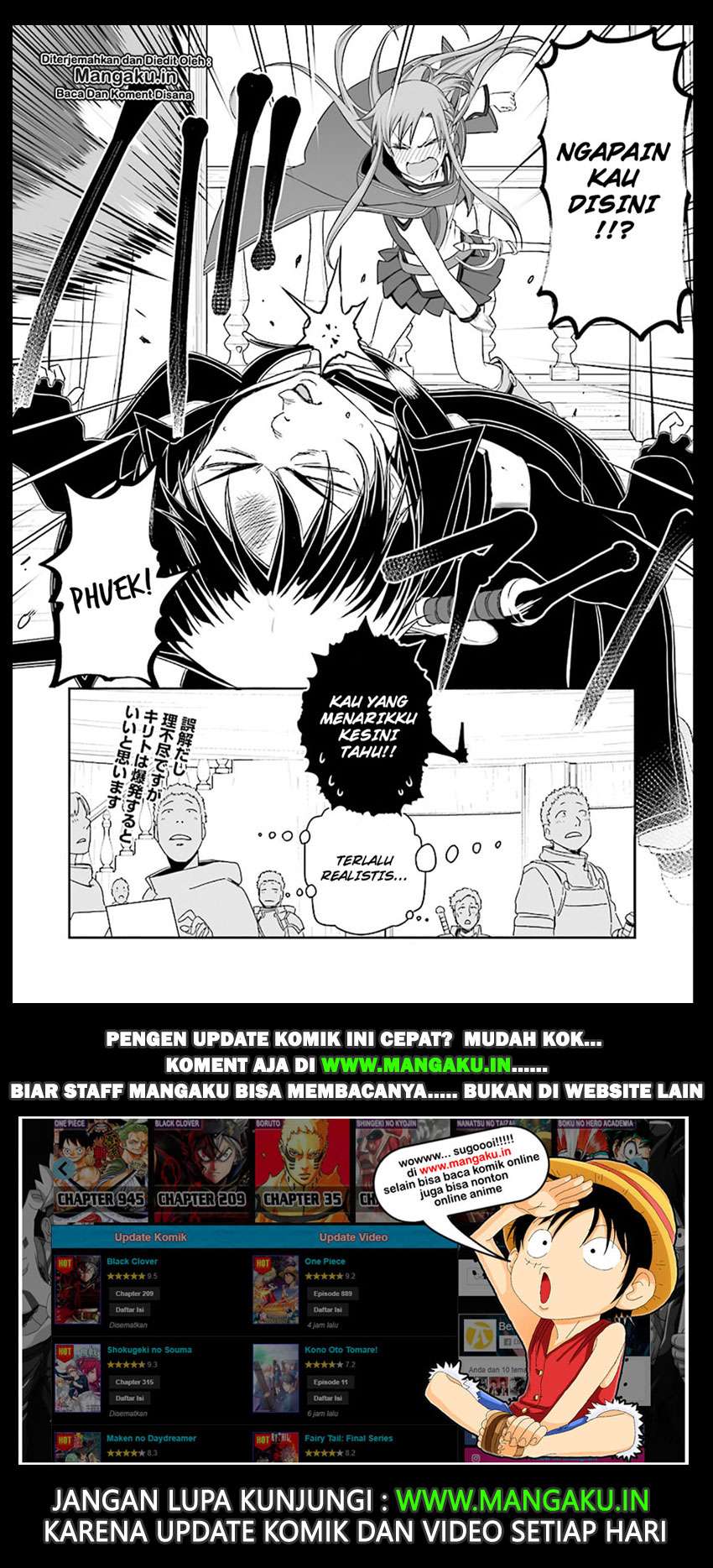 Sword Art Online – Progressive Chapter 33 Gambar 19