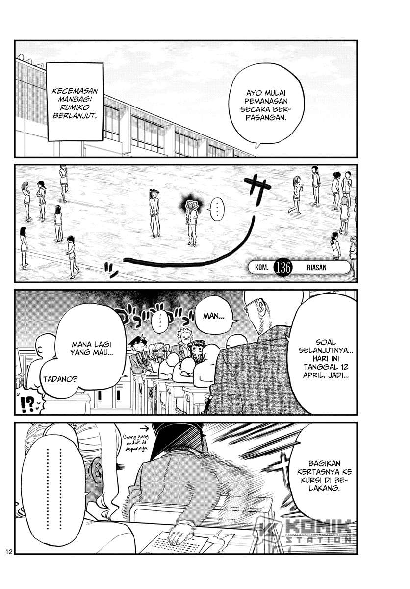 Baca Manga Komi-san wa Komyushou Desu Chapter 136 Gambar 2