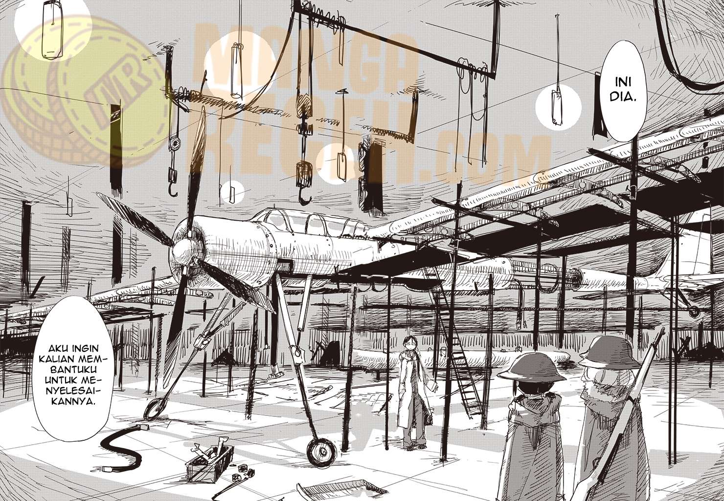 Girls’ Last Tour Chapter 14 Gambar 17