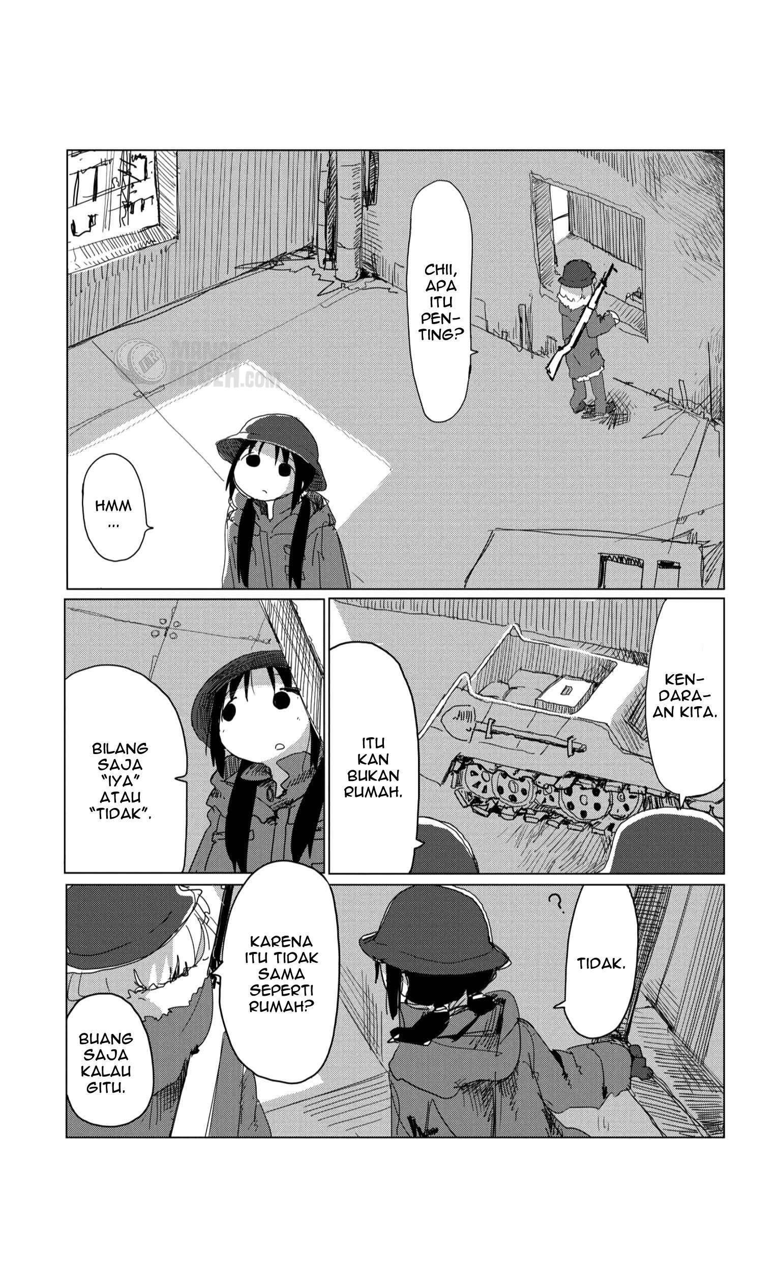 Girls’ Last Tour Chapter 11 Gambar 14