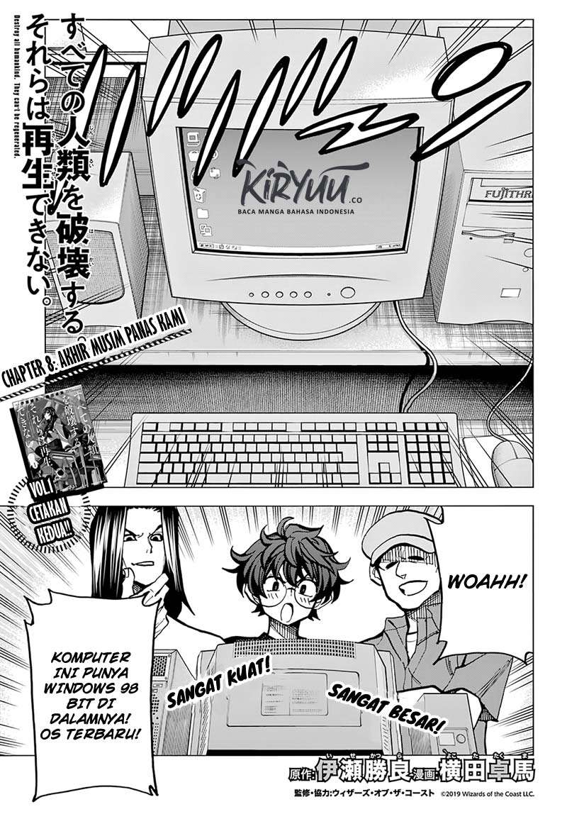 Baca Manga Destroy All Humankind. They Can’t Be Regenerated Chapter 08 Gambar 2